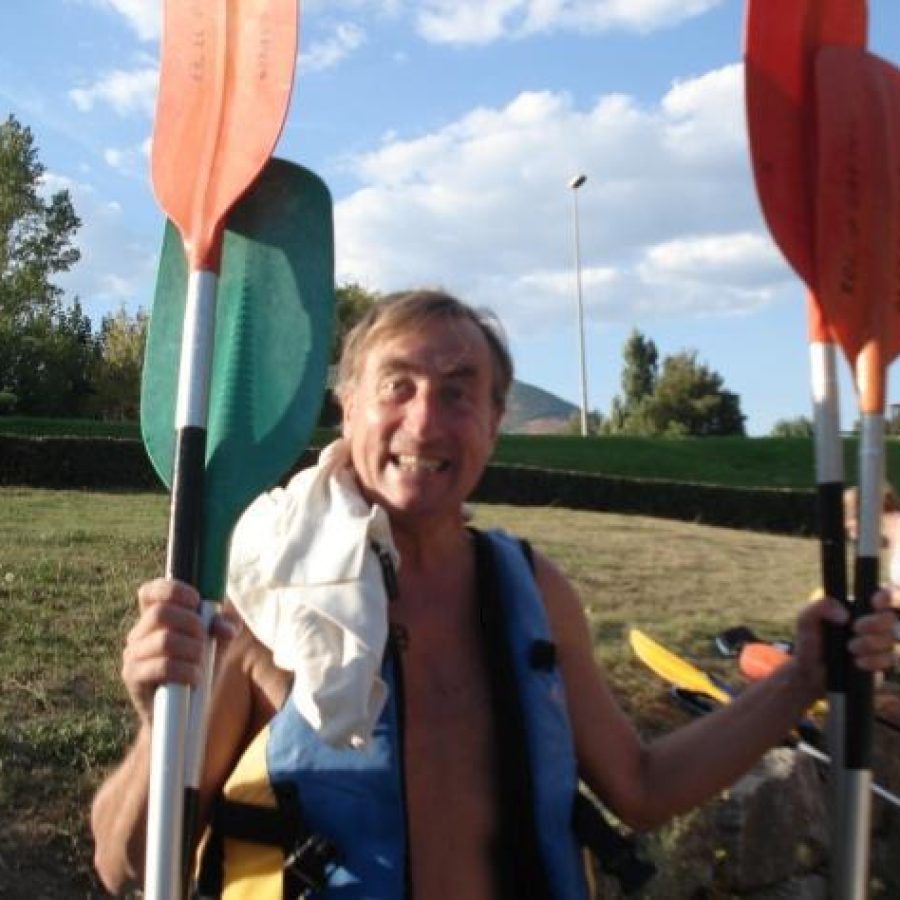 Philippe au kayak